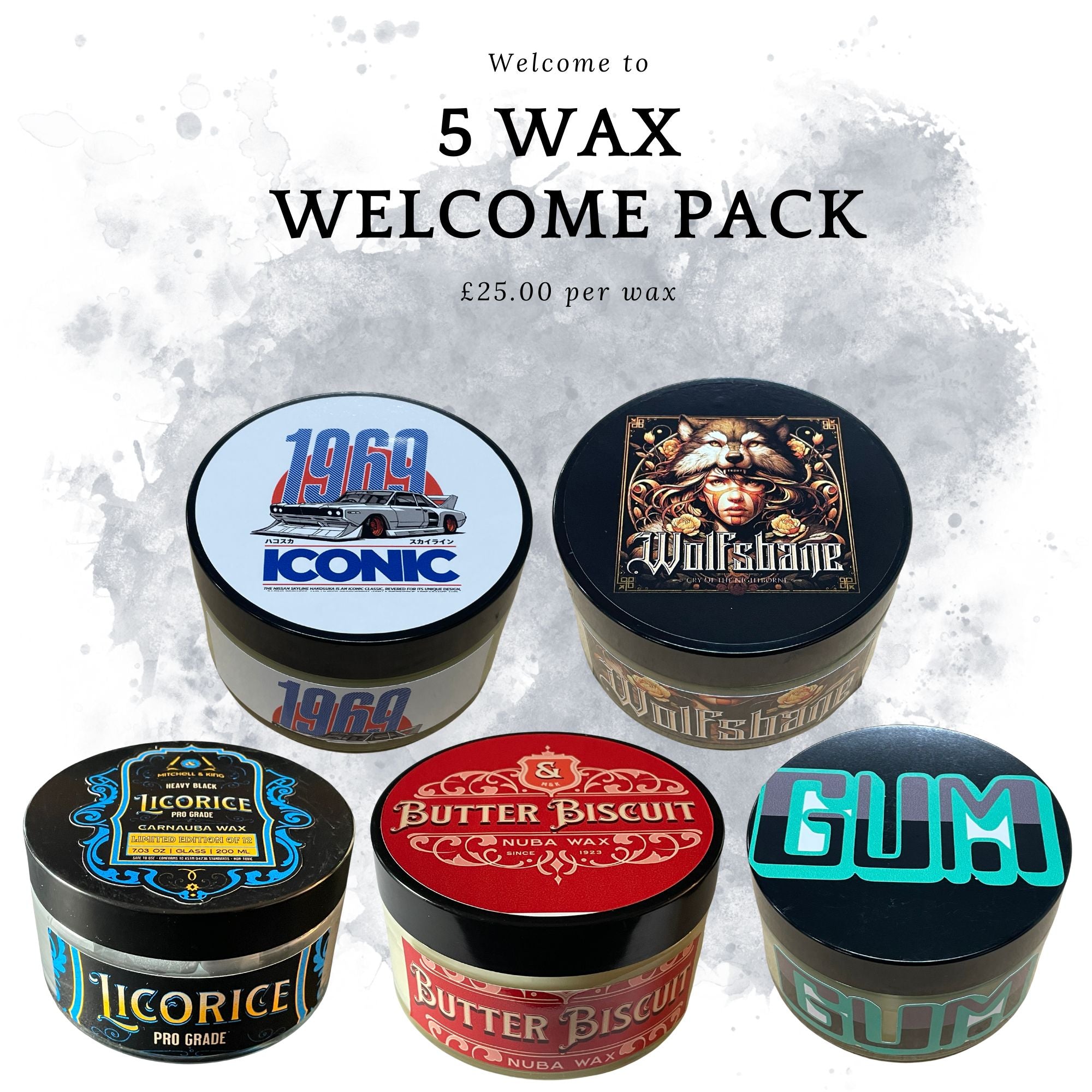 New Wax Package M&K Car Wax